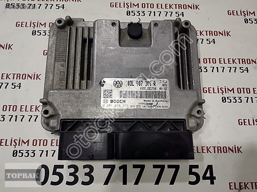 03L907309R 0281016674 EDC17C46 EDC17C46 VW TİGUAN MOTOR BEYNİ
