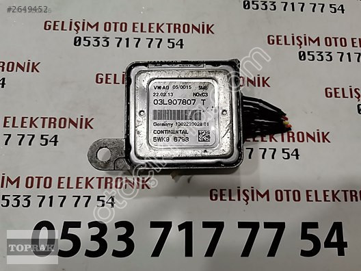 03L907807T 03L907807AB 5WK96798 VW CRAFTER OKSİJEN NOX SENSÖ