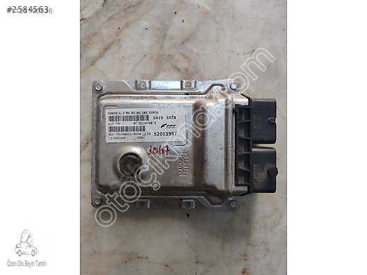 Fiat Punto 1.2 Motor Beyni 52013987 - 9GF.TH - 9GFTH