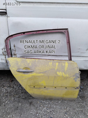RENAULT MEGANE 2 SEDAN ÇIKMA ORJİNAL SAĞ ARKA KAPI