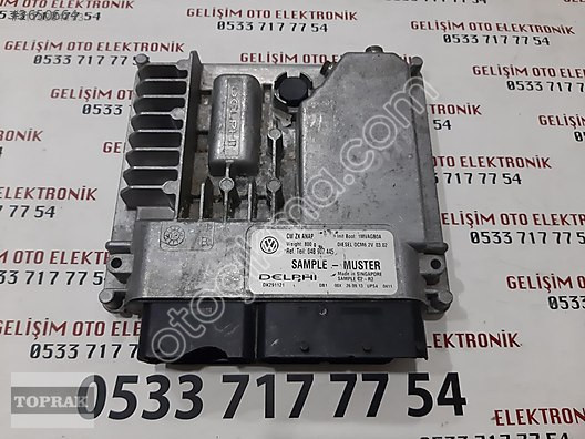 04B907445 DK291121 DCM6.2 VW POLO MOTOR BEYNİ