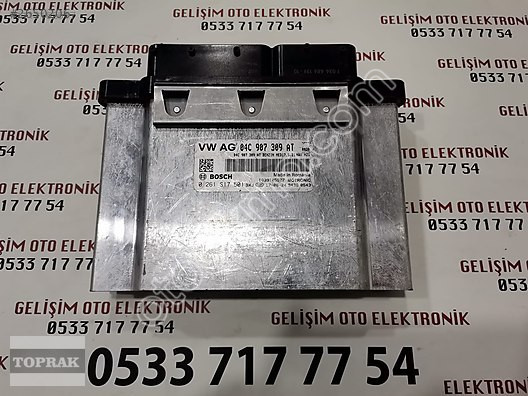 04C907309AT 0261S17501 WD AUDİ SEAT İBİZA MOTOR BEYNİ