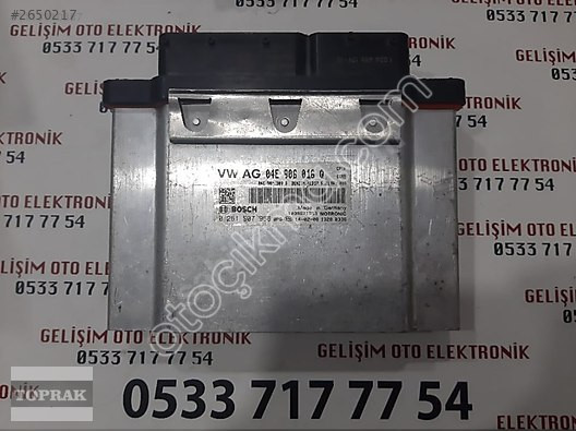 04E906016Q 04E907309D 0261S07968 VW POLO MOTOR BEYNİ