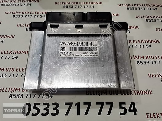 04E907309AB 0261S09529 SKODA SÜPERB MOTOR BEYNİ