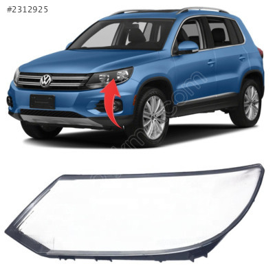 VOLKSWAGEN TİGUAN 12-16 SOL FAR CAMI