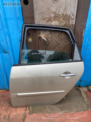 Renault scenic 2 sol arka kapı dolu