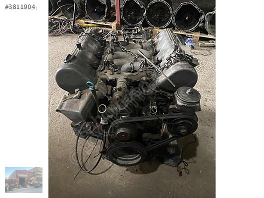 MERCEDES M117 V8 -500-560- MOTOR AL TAK ARAÇTAN SÖKÜLME