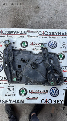 5K0837756 golf 6 sağ ön kapı panosu ve cam krikosu