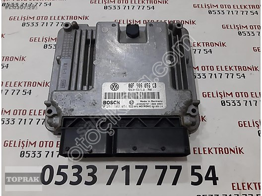 06F906056CB 0261S02051 1039S06797 MED9.5.10 VW GOLF MOTOR BEYNİ