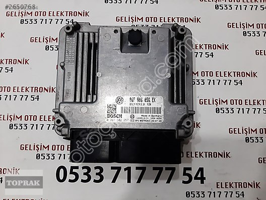 06F906056EK 0261S02257 VOLKSWAGEN GOLF JETTA 2.0 FSI MOTOR BEYNİ