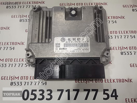 06J906027JP 06J907309A 0261S12584 MED17.5.2VW PASSAT MOTOR B