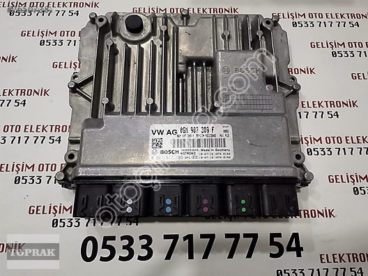 06M907309F 0261S17109 1039S93649 AUDI A6 KONTROL ÜNİTESİ