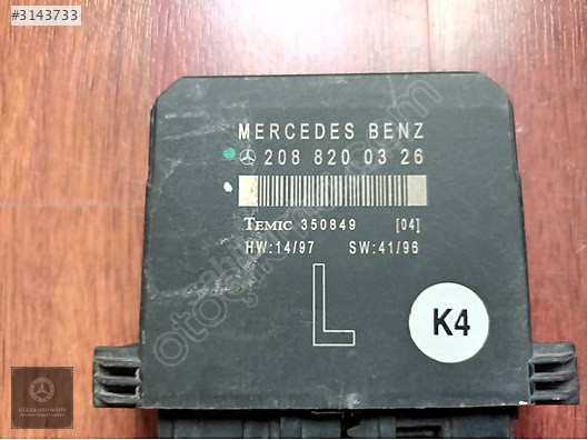 MERCEDES W208 CLK KASA SOL KAPI BEYNİ A2088200326