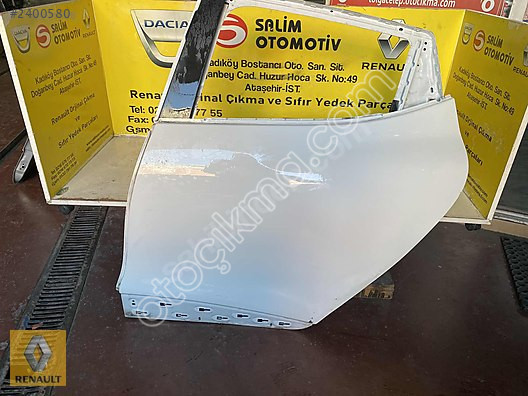 RENAULT CLIO 4 ÇIKMA ORJİNAL SOL ARKA KAPI VE DİĞER PAR