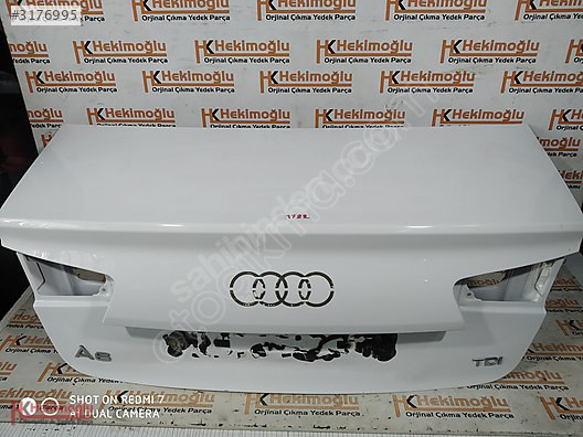 AUDİ A6 12-18 BAGAJ KAPAĞI HATASIZ BOYASIZ BEYAZ