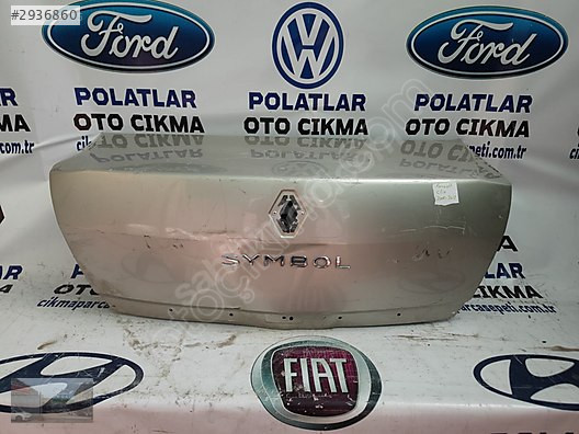 Renault Symbol 2006-2013 model bagaj kapağı