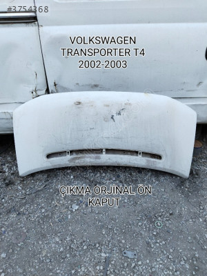VOLKSWAGEN TRANSPORTER T4 ÇIKMA ORJİNAL ÖN KAPUT 2002-2003