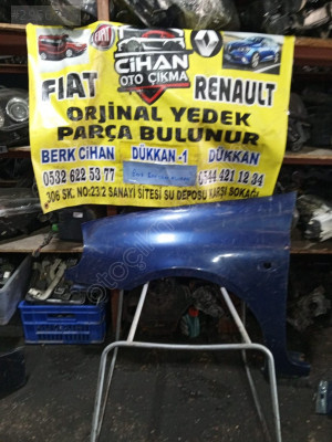 RENAULT CLİO 2 SOL ÖN ÇAMURLUK ORJİNAL ÇIKMA