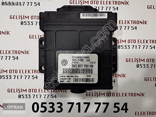 09D927750HB HVCD001778 PORSHE CAYANNE ŞANZIMAN BEYNİ