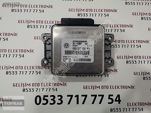 09S927158BK CCCE052930 VW JETTA KONTROL MODÜLÜ