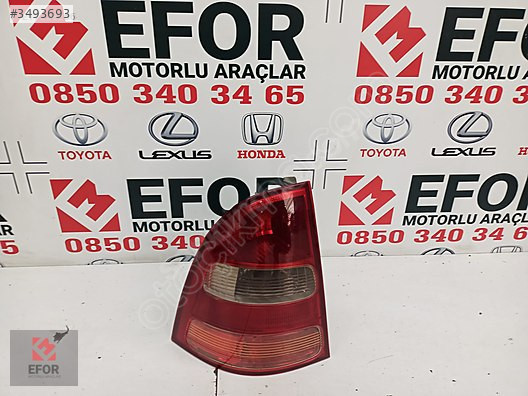 TOYOTA COROLLA SOL STOP ORJİNAL ÇIKMA YEDEK PARÇA 02-04