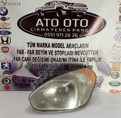 HYUNDAİ ACCENT ERA ORJINAL ÇIKMA SOL  FAR