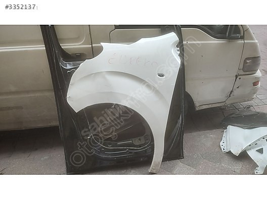 OPEL VİVARO ZAFİRA SOL ÇAMURLUK BEYAZ ÇIKMA ORJİNAL YEDEK PARÇA