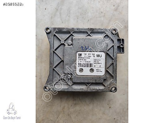 Opel Astra Motor Beyni 55571558 - 5WK9463 - SIMTEC75.5