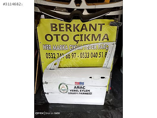 Fiat Egea sol ön kapı 9.500 TL