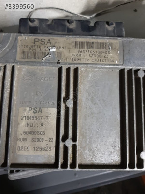 PEUGEOT 206 MOTOR BEYİNİ  S2000-23 21646087-4 50409S05