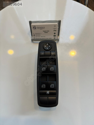 MERCEDES W164 ML AYNA KATLAMASIZ SOL ÖN CAM DÜĞMESİ A2518200110