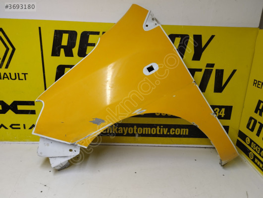 631015810R DACİA DOKKER SOL ÖN ÇAMURLUK SARI ORJ ÇIKMA RENKAY