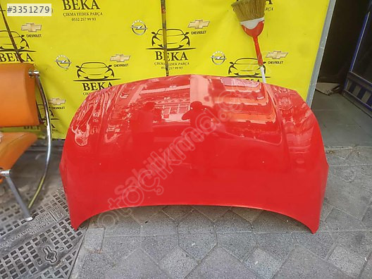 OPEL CORSA E KAPUT KIRMIZI AL TAK ÇIKMA ORJİNAL YEDEK PARÇA