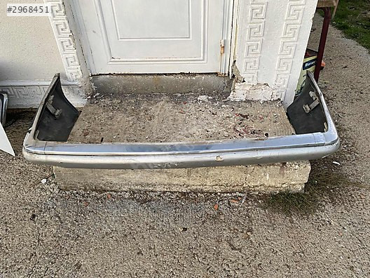 MERCEDES W126 ORJ. 1.SERİ TAMPON NİKELAJLARI BULUNUR ÖN-ARKA