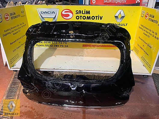 RENAULT CLIO 4 ÇIKMA ORJİNAL BAGAJ KAPAĞI VE DİĞER PARÇALARI