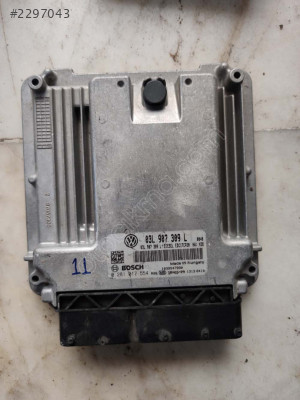 VW Transporter T5 2.0 TDI Motor Beyni 03L907309L 0281017555
