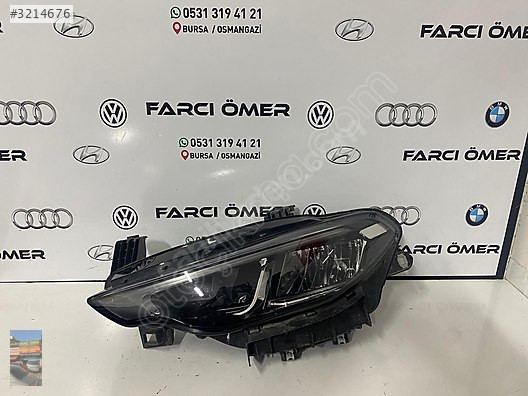 FİAT EGEA ÖN SOL FAR ORJİNAL HATASIZ FULL LED 2020-2023