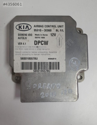 kia sorento 2010 çıkma orjinal airbag beyni (son fiyat)