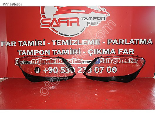 MERCEDES W205 2019 sonrası SIFIR ORJİNAL FAR CAMI TAKIMI