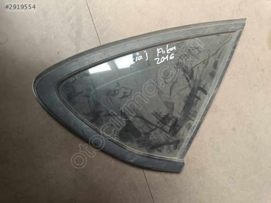 Opel Astra j sağ arka  kelebek camı