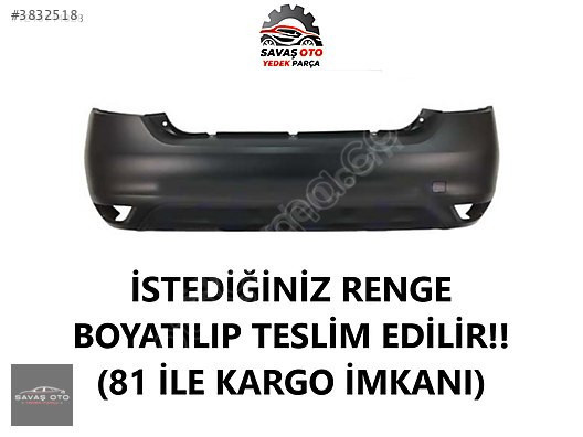 SYMBOL ARKA TAMPON 2016+ İSTEDİĞİNİZ RENGE BOYANIR AL TAK