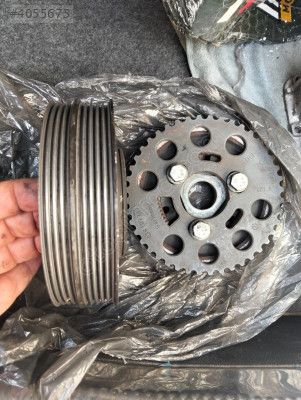 Krank kasnagı ve krank mili passat 1.9 tdi