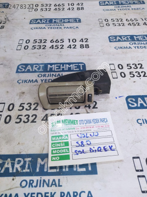 ÇIKMA VOLVO S80 SOL DİREK HAVALANDIRMA IZGARASI 9158448