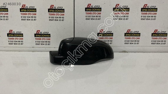 RENAULT CLİO 3 2010-2013 ORİJİNAL SOL AYNA KAPAĞI (SİYAH)