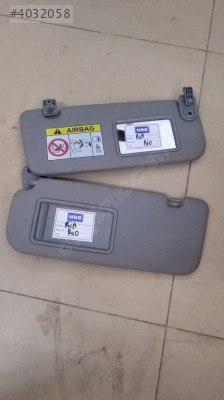 Kia Rio sıfır orijinal güneşlik sağ sol