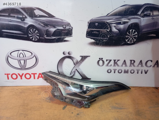 2019-2023 TOYOTA C-HR ÇIKMA ORİJİNAL LEDLİ SOL FAR ADAPTİF