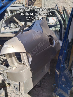 RENAULT MEGANE 1 ÇIKMA ORJİNAL SAĞ ARKA ÇAMURLUK