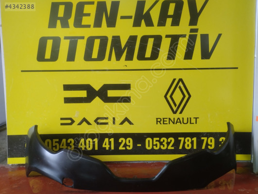 620221421R RENAULT CAPTUR ÖN TAMPON ÜST KISIM SİYAH ORJ ÇIKMA