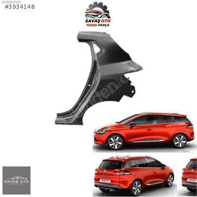 CLİO 4 SW SPORT TOURER SOL ARKA ÇAMURLUK 2013 2014 + SON 1 ADET