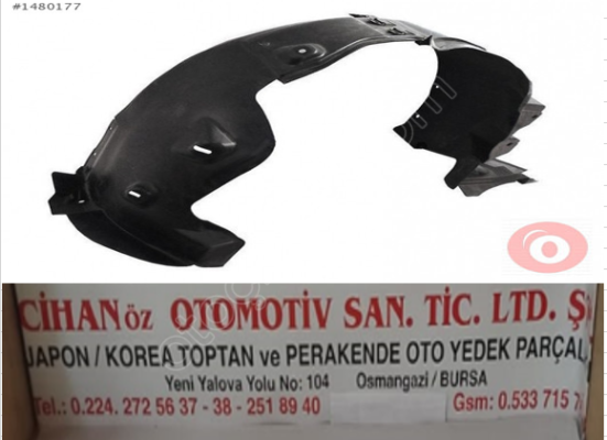 Chevrolet Aveo Sağ Davlumbaz 2012